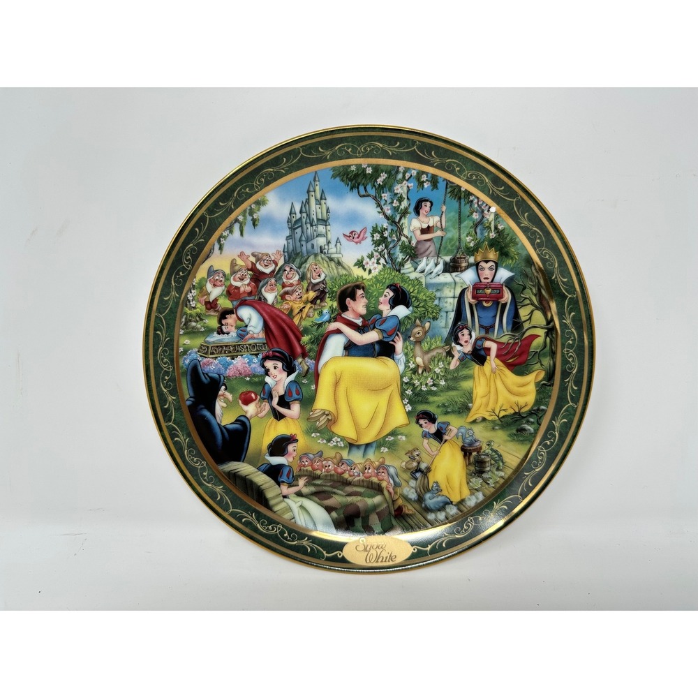 Bradford Exchange Snow White Ever After Collector Plate Phil Wilson 2690A 8"